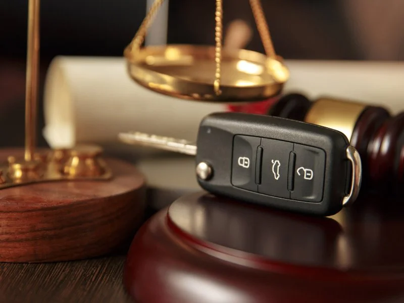 Keys and Scales of Justice